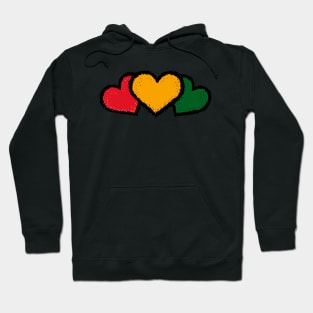 Juneteenth Flag Proud African American Hoodie